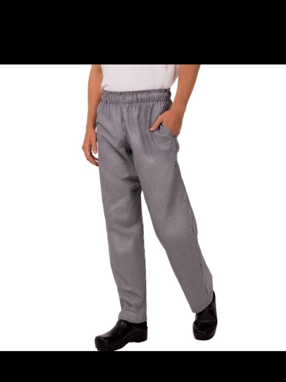 Chef Works Essential Baggy Chef Pants NWT Checkered XL Pockets Uniform Kitchen
